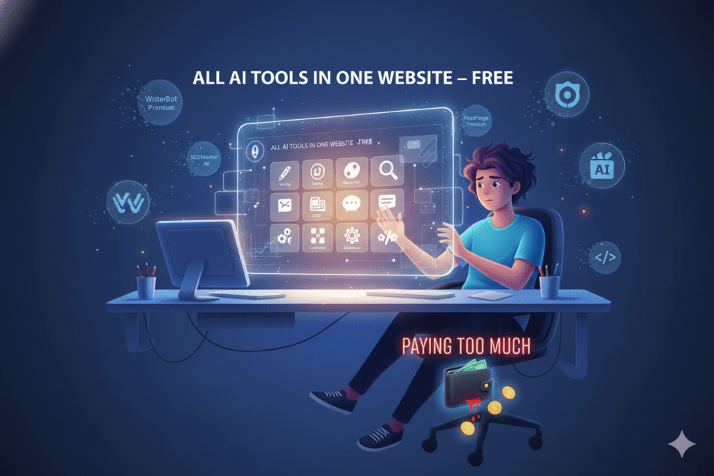 Current image: all ai tools in one website free