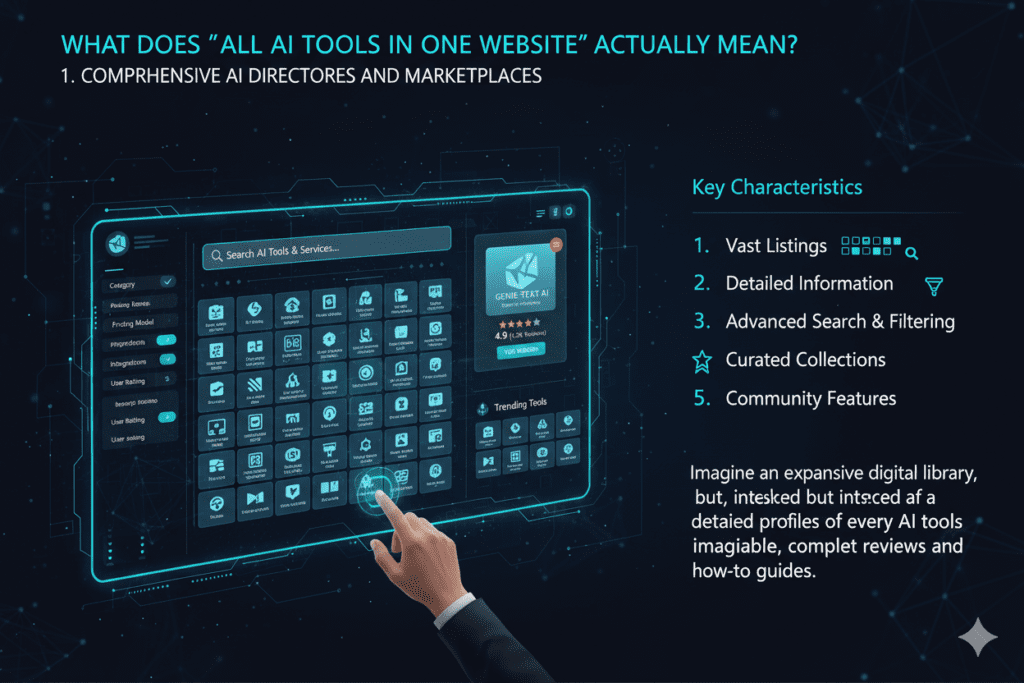 What Does "All AI Tools in One Website" Actually Mean?