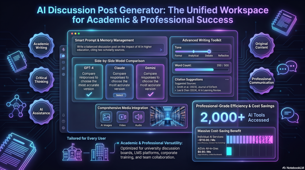 ai discussion post generator