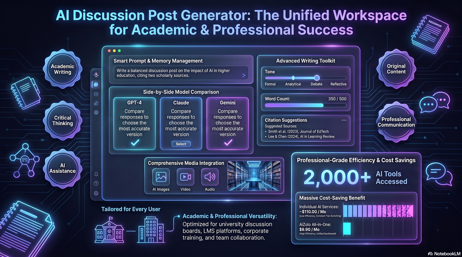 ai discussion post generator