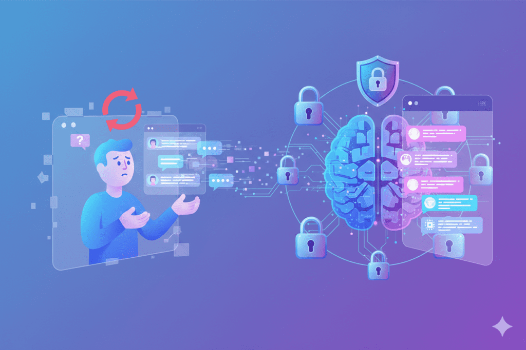 private AI memory for chatbots