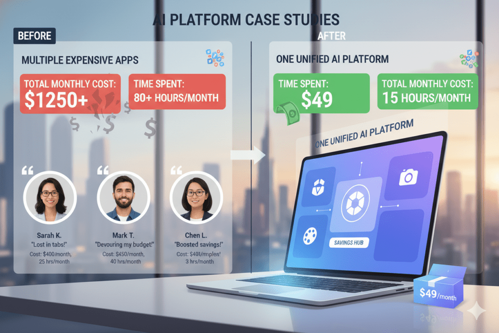 reduce cost of multiple AI subscriptions