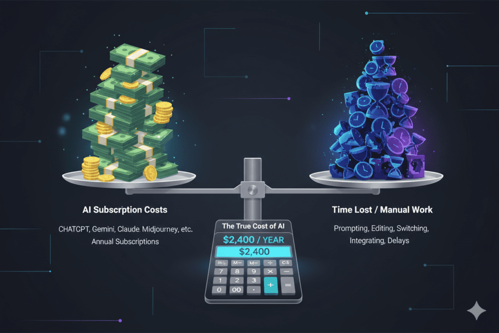 single dashboard for ChatGPT Gemini and Claude