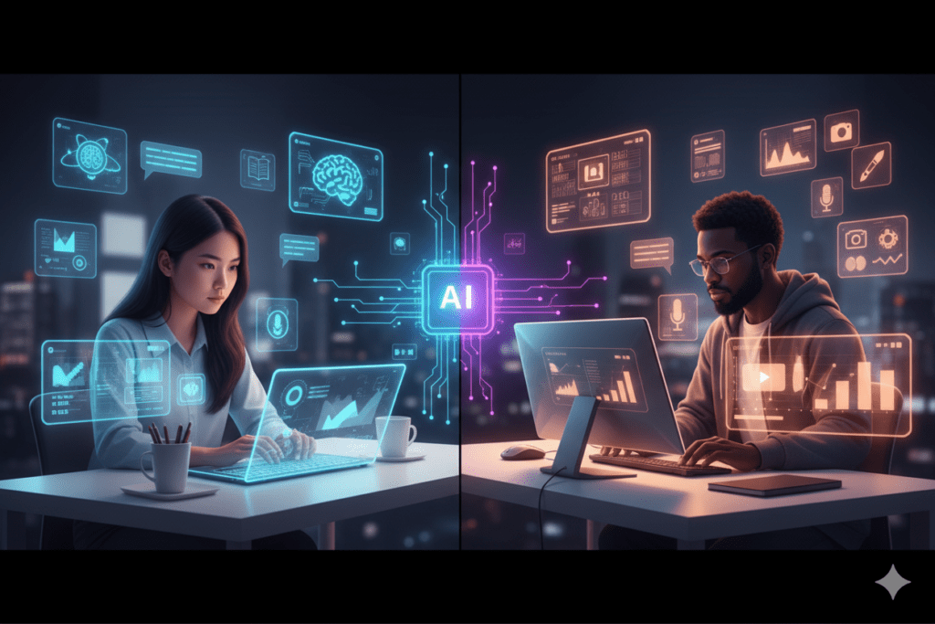 top AI tools for students and content creators