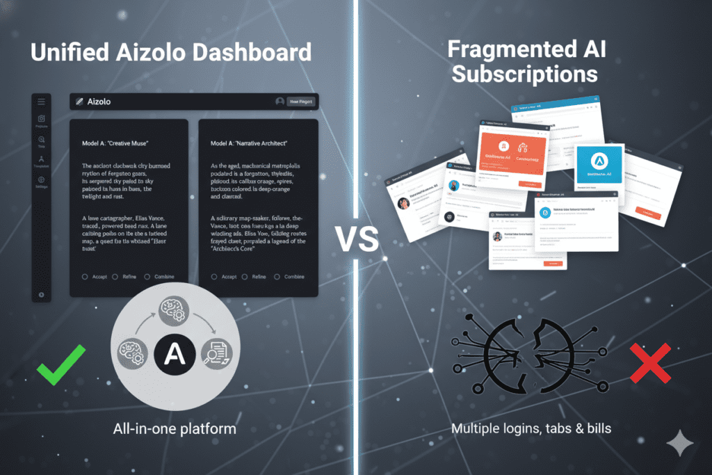 AI content workspace platform