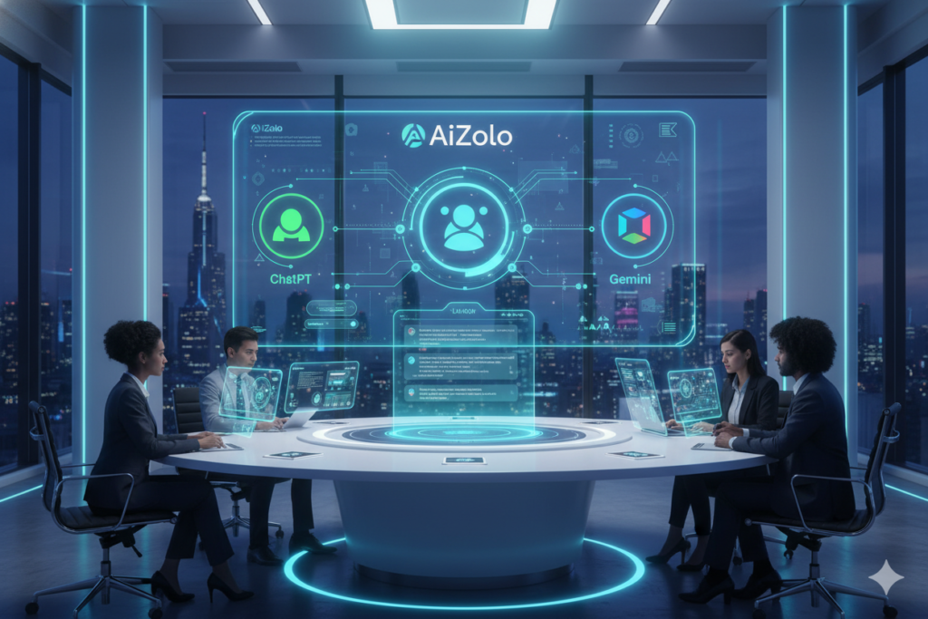 Cross-model AI chat workspace