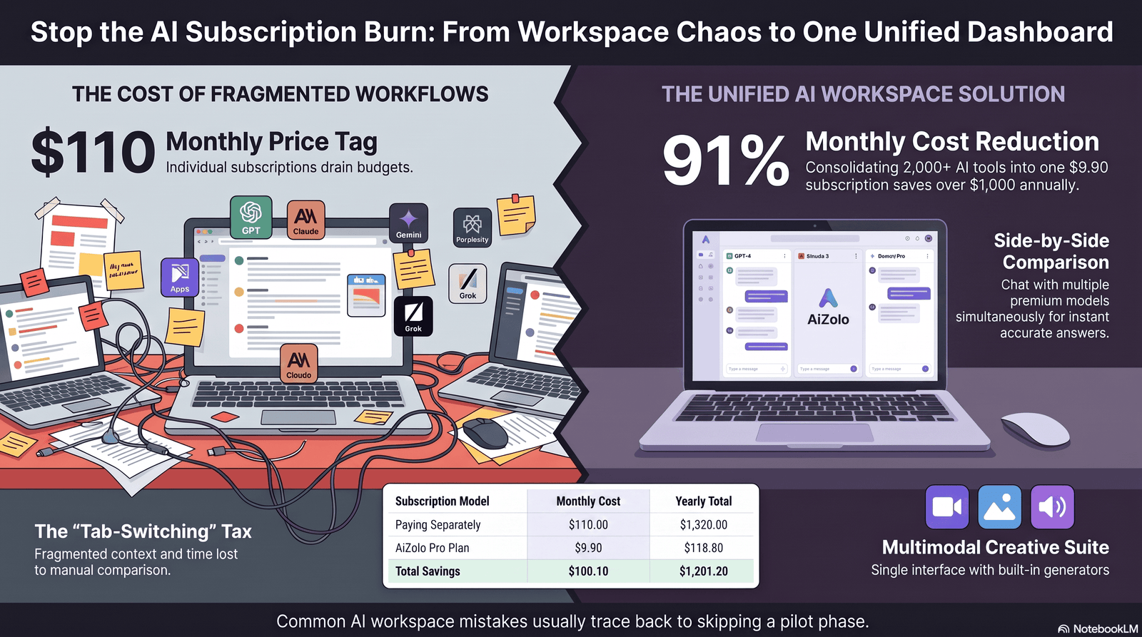 Mistakes to avoid when adopting an AI workspace platform