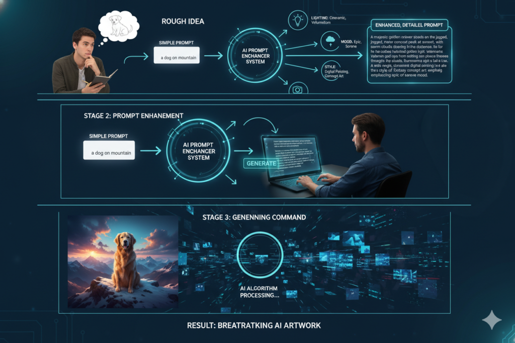 ai prompt enhancer for image generators free tool