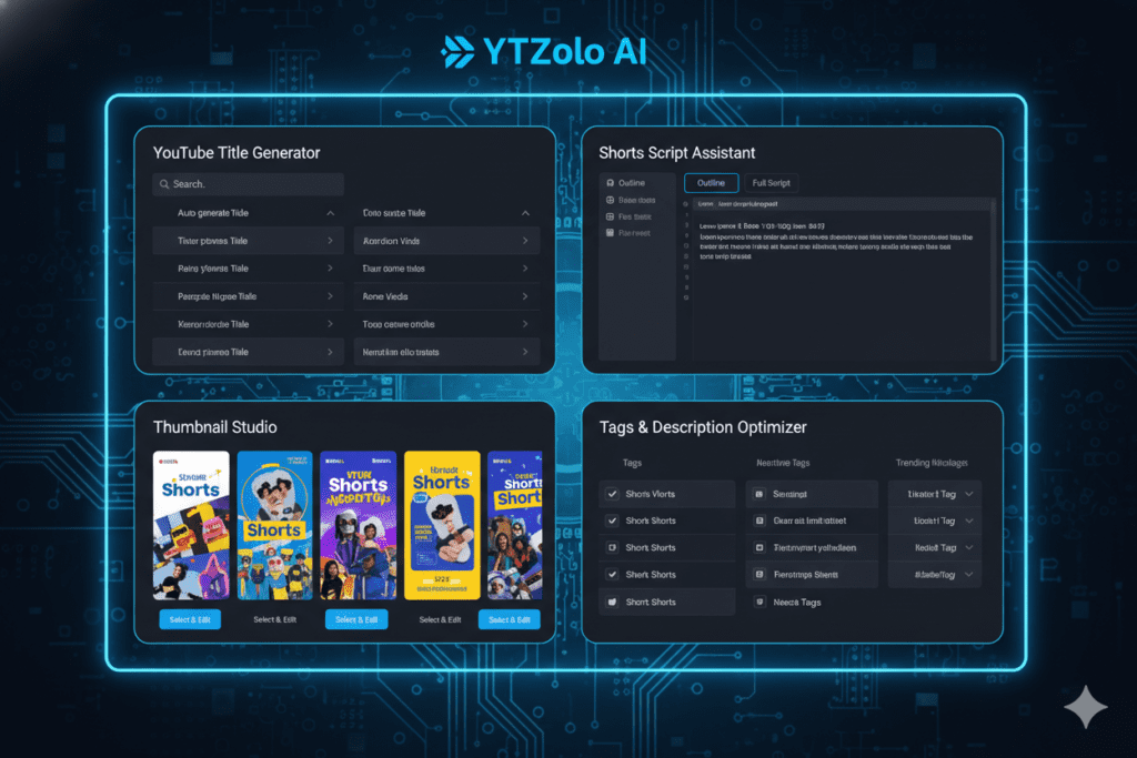 ai tools for youtube shorts creation