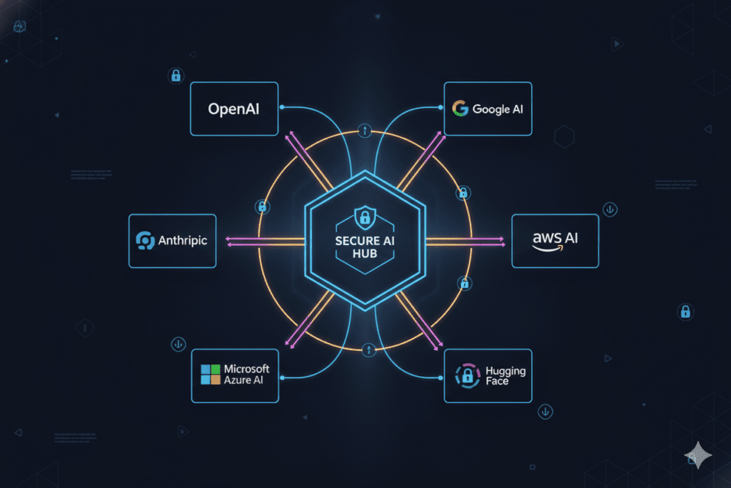 encrypted custom API key AI platform