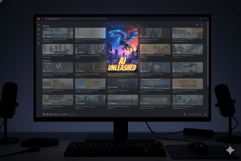 AI YouTube thumbnail generator