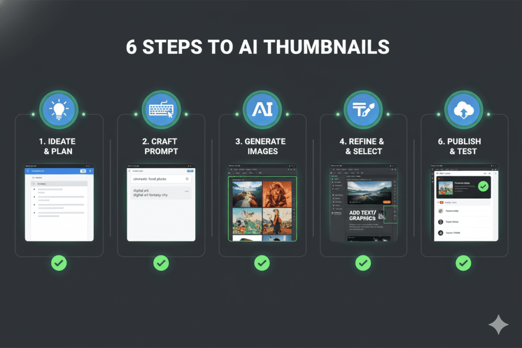 AI YouTube thumbnail generator