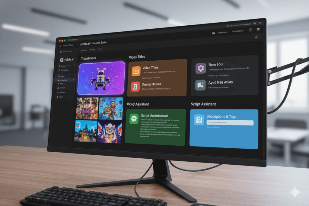 AI YouTube thumbnail generator