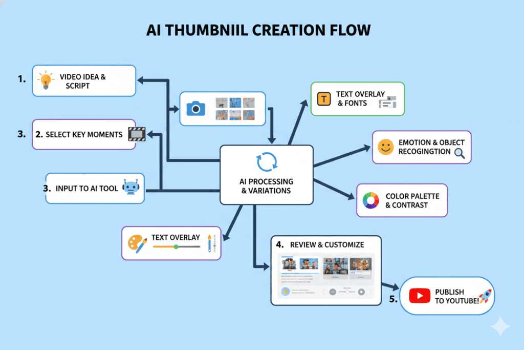 AI YouTube thumbnail generator