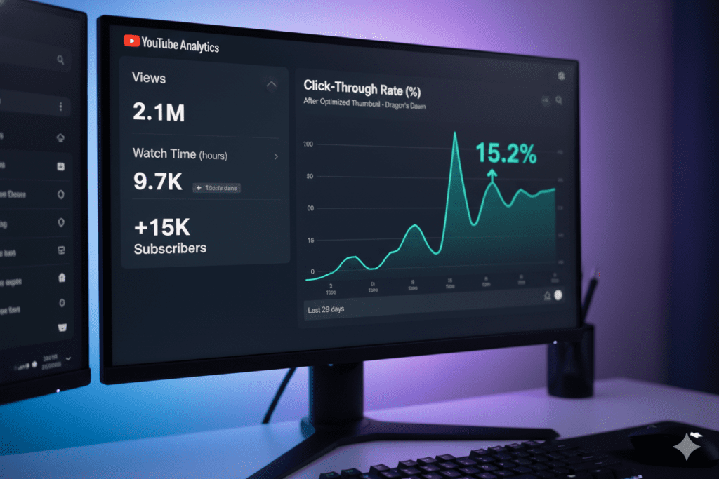 AI gaming thumbnail generator