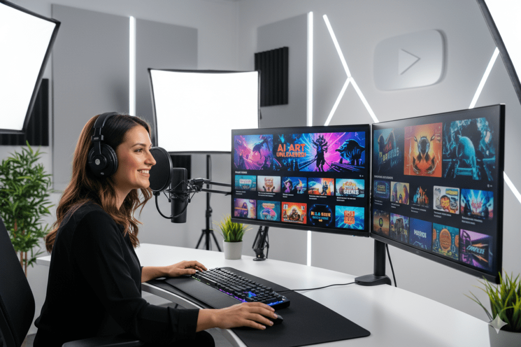 AI image generator for YouTube content creators