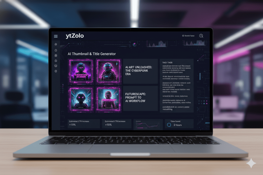 AI image generator for YouTube content creators
