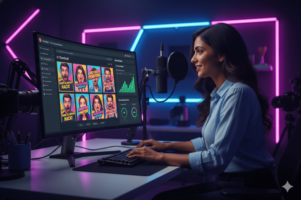 AI image generator tool for YouTube marketing