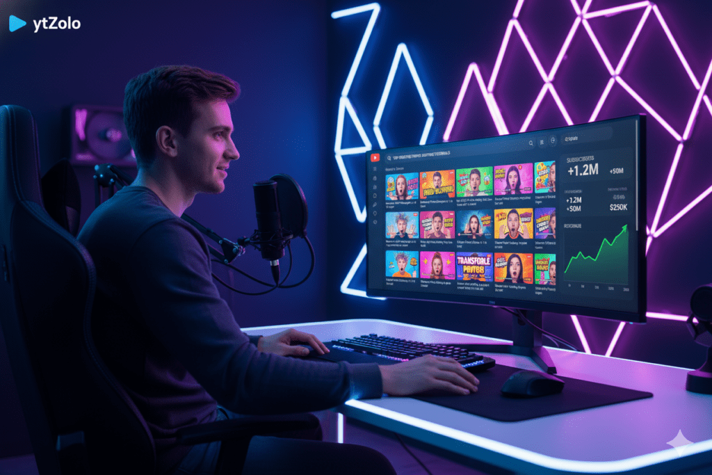 AI image generator tool for YouTube thumbnails online