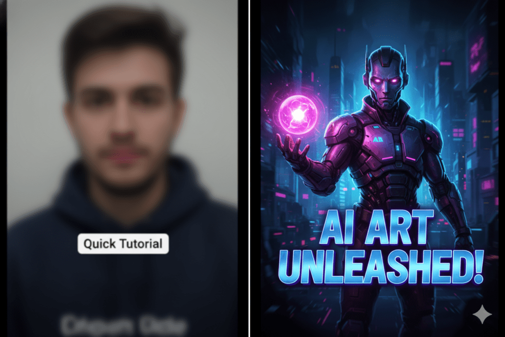 AI thumbnail generator for YouTube creators