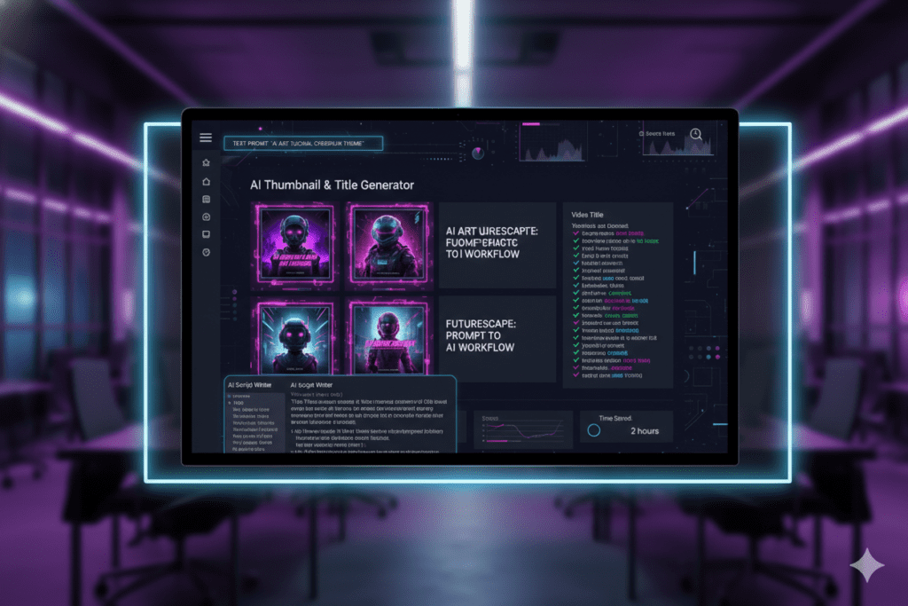 AI thumbnail generator for YouTube creators