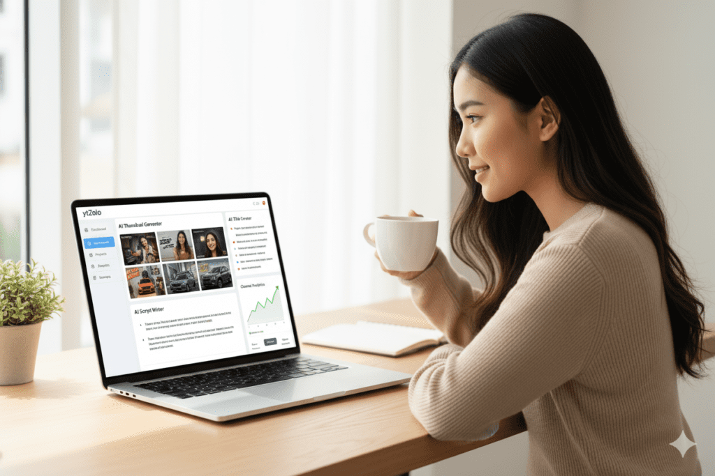 AI thumbnail generator for YouTube marketing