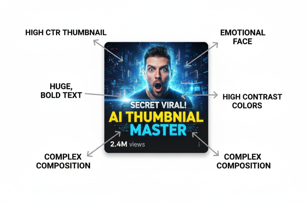 AI thumbnail generator for YouTube