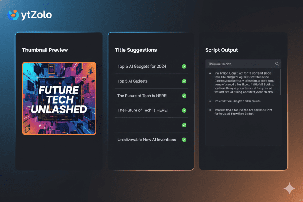 AI thumbnail generator for YouTube