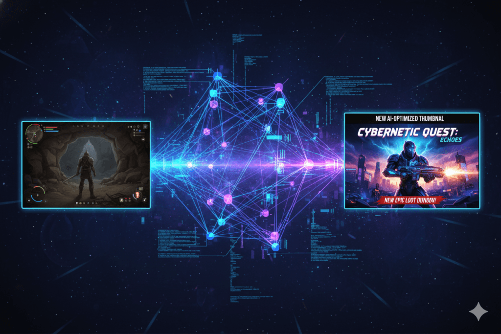 AI thumbnail generator for gaming YouTube channels