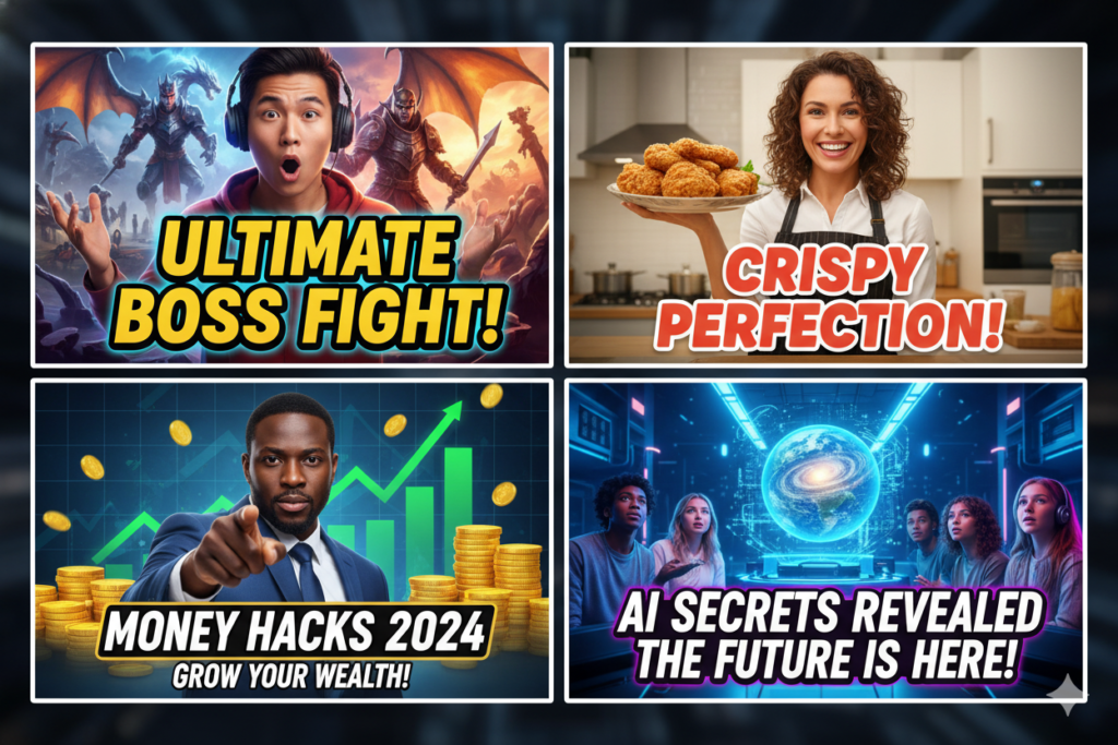 AI tool to create YouTube thumbnails automatically