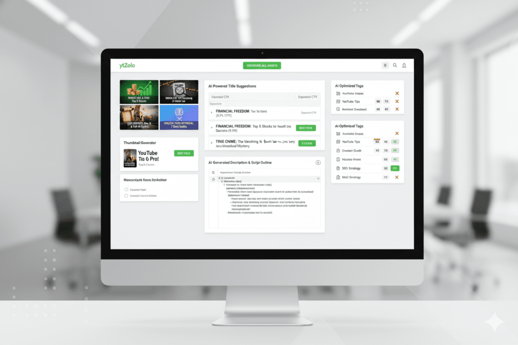 AI tool to create images for YouTube content