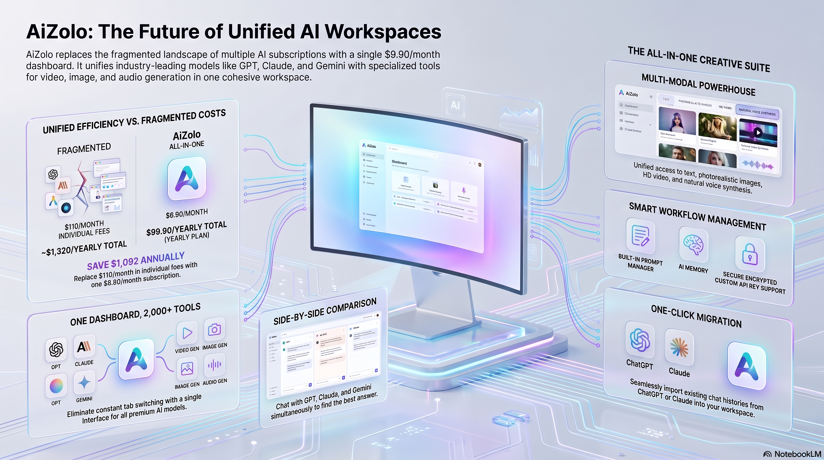 Cheapest AI Subscription in 2026: 12 Affordable AI Plans Compared 4 All-in-One AI Subscriptions: A Different Approach