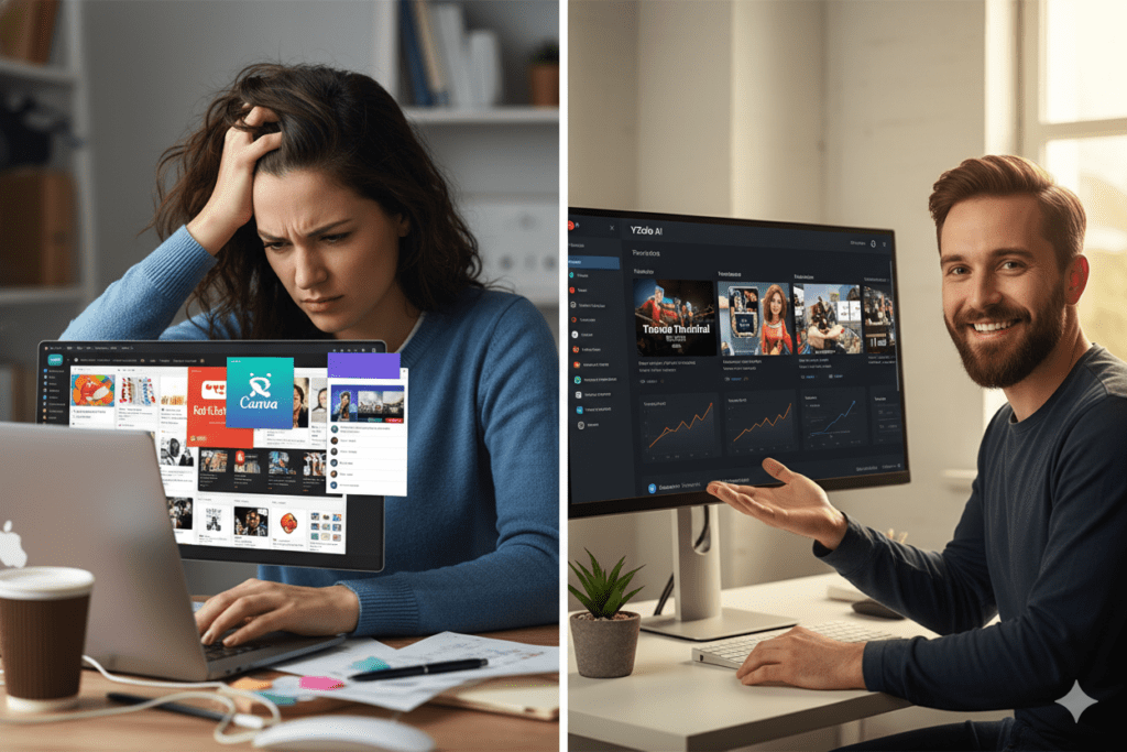 Why Manual Thumbnail Design Is Costing You Growth 