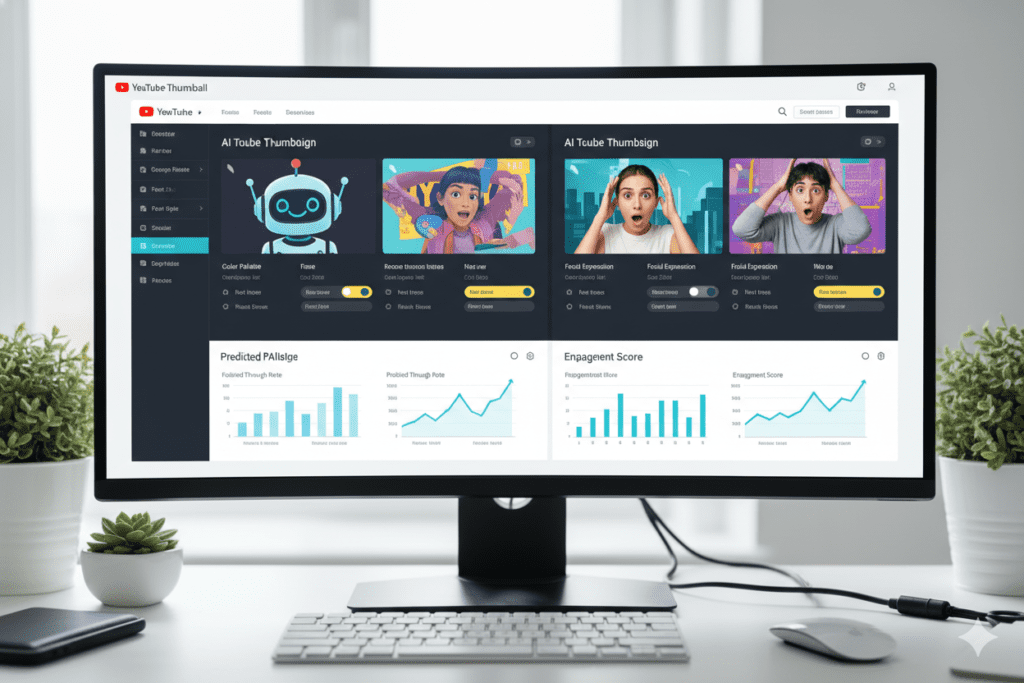 YouTube AI image creator