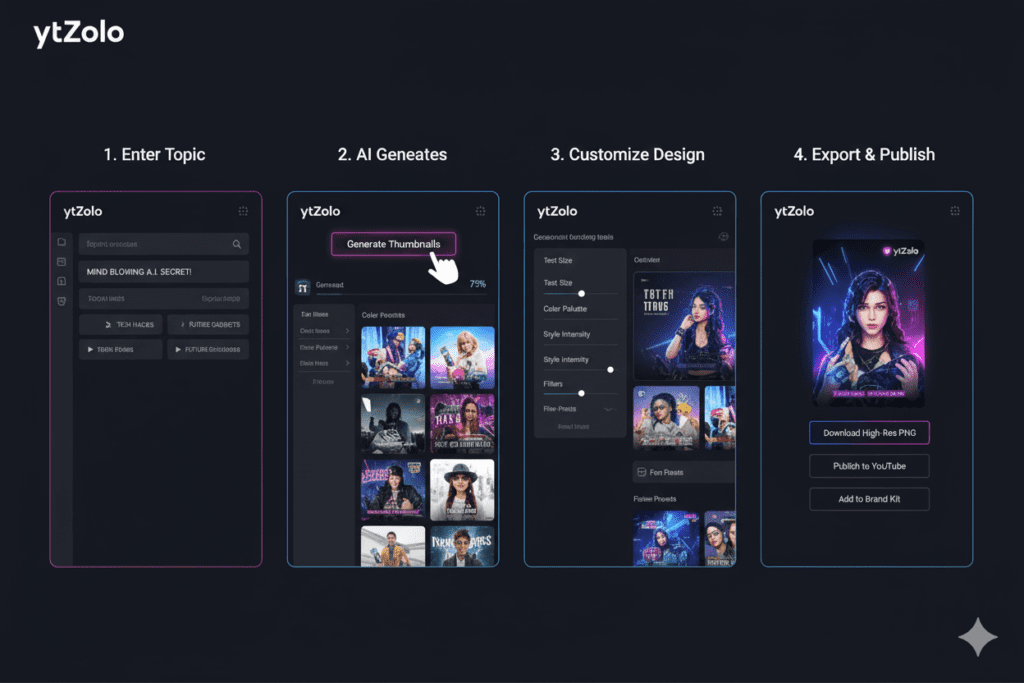 best AI tool for YouTube thumbnails 