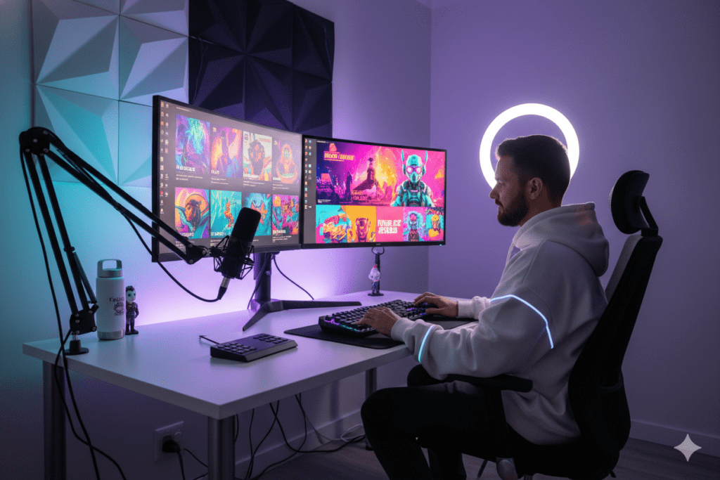 best free AI image generator for YouTube thumbnails