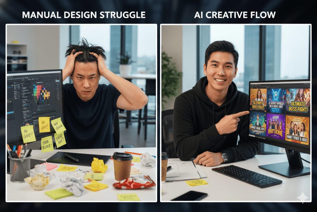 can AI generate YouTube thumbnails automatically