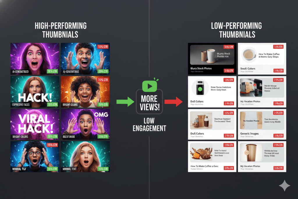 create YouTube video images with AI