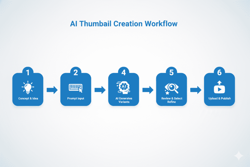 free AI YouTube thumbnail generator