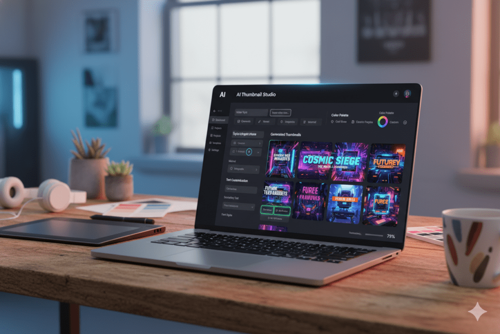 free AI thumbnail generator for YouTube