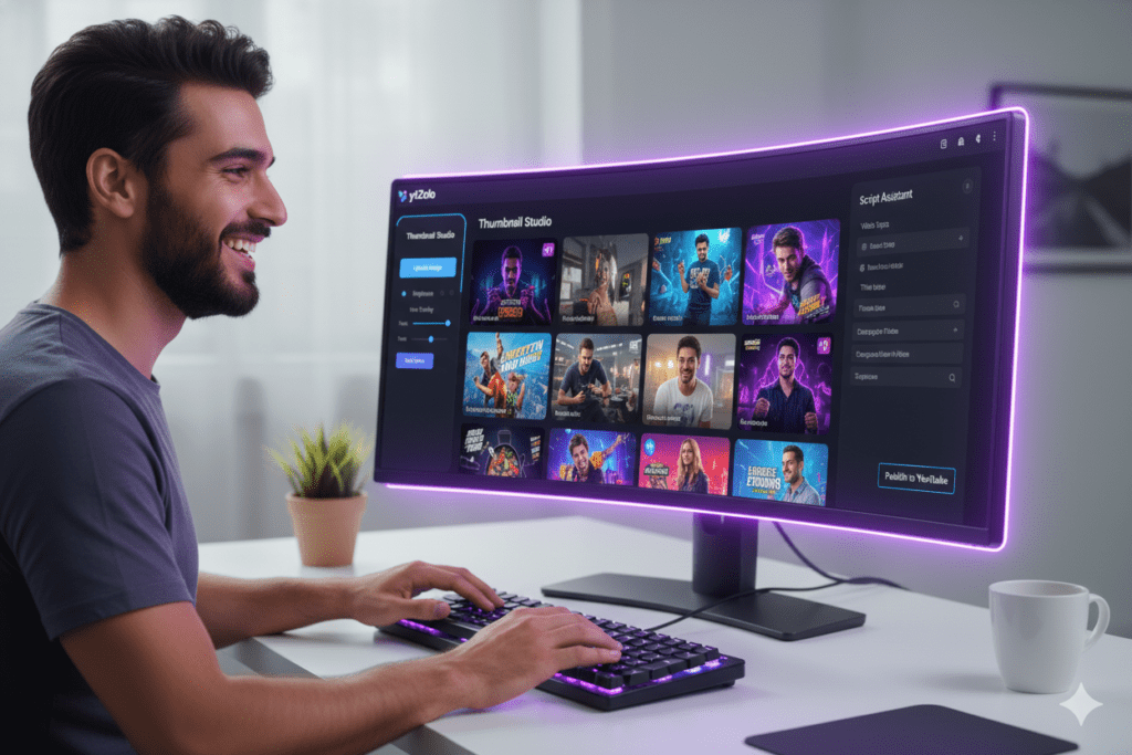 high CTR thumbnails AI