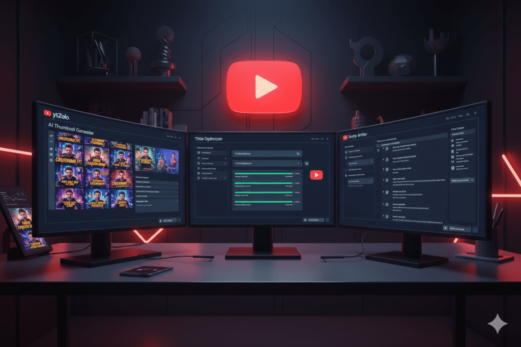 how do YouTubers use AI image generators