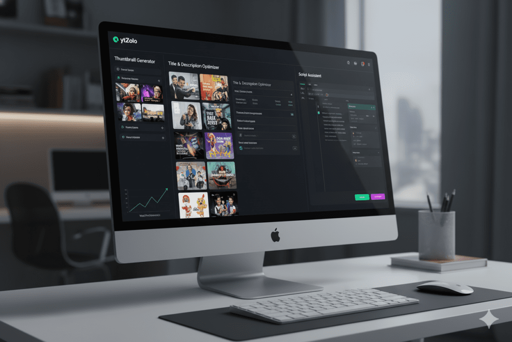 how to generate images for YouTube videos using AI