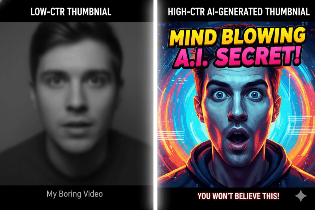 is AI image generator good for YouTube thumbnails