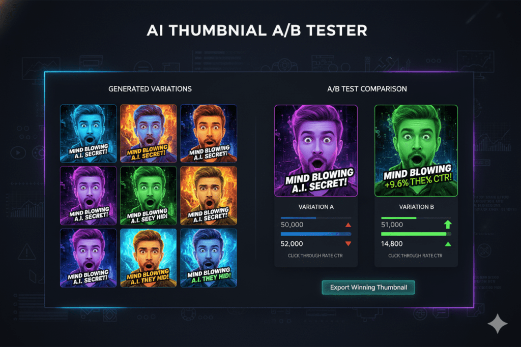 is AI image generator good for YouTube thumbnails