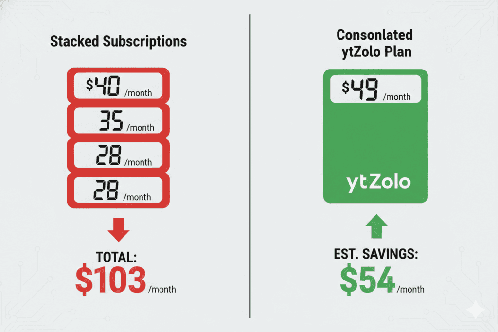 low cost AI tools subscription