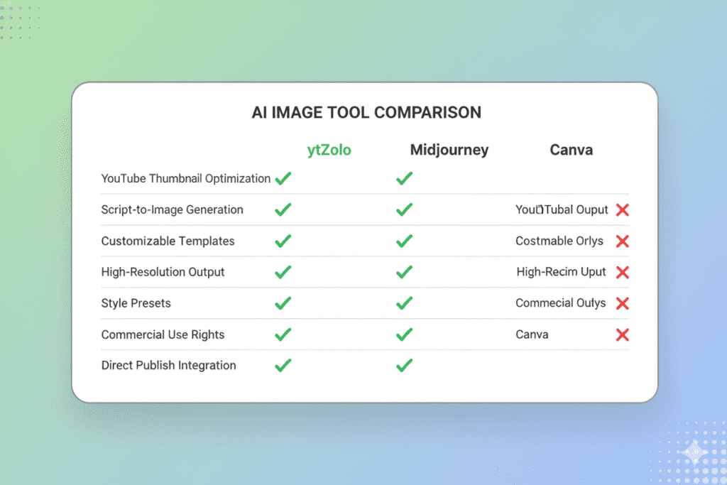 what is the best AI image generator for YouTube