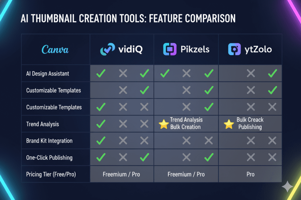 which AI tool is best for YouTube thumbnails