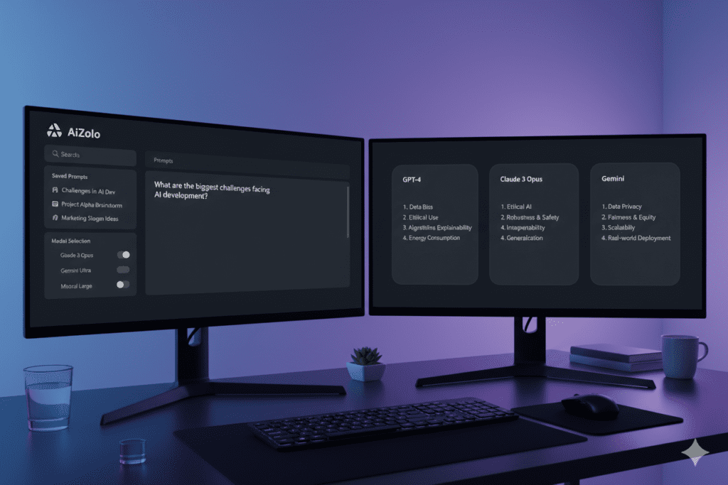 Platforms Where Multiple AI Models Answer the Same Question: The Smarter Way to Use AI in 2026 4 AI model comparison tool