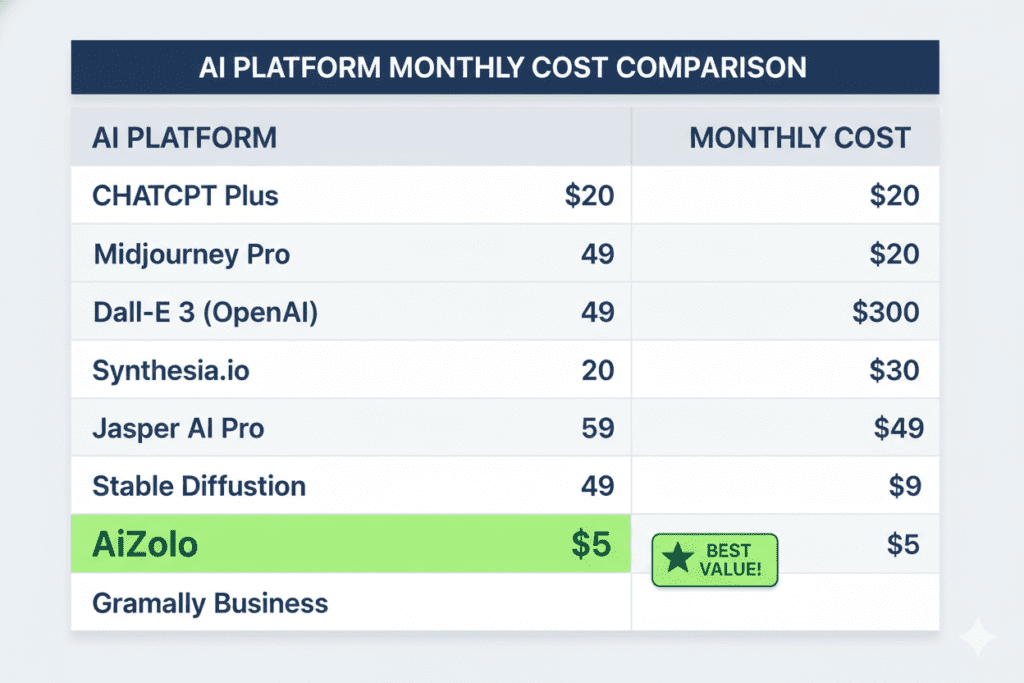 What AI Brands Are Known for Affordable Pricing — And Why One Platform Is Changing the Game in 2026 2 affordable AI tools 2026